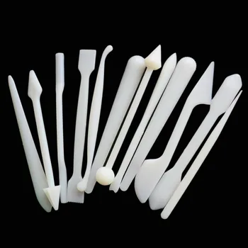 

12pcs/set Fondant Cake Decorating Modelling Tools Flower Decoration Pen Pastry Carving Cutter Baking Craft Cake Mold