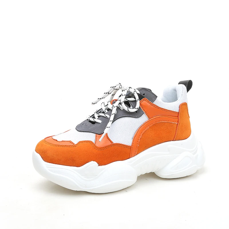 

Fashion Chunky Sneakers for Women Trainers Platform Shoes White Sneakers Breathable Ladies Casual Dad Shoes Zapatillas Mujer