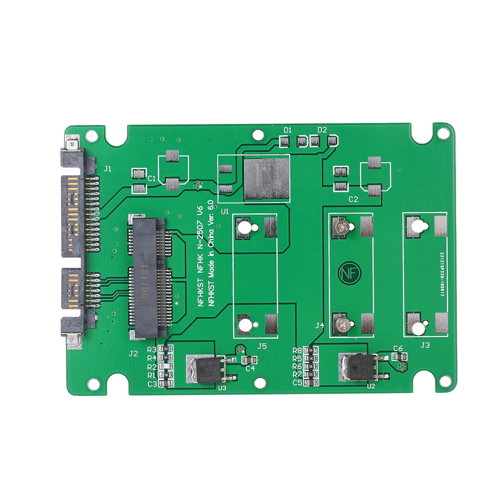 MSATA SATA корпус mSATA на 2 5 адаптер SSD жесткий диск конвертер 3 0 карта с