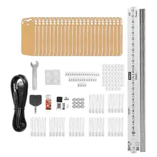 ARILUX 25 шт. кристаллическая доска светодиодный анализатор спектра музыки USB 3D светодиодный светильник Cube Kit аудио RC спектр ЦАП для музыки MP3 Усилитель