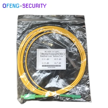 

Free Shipping10Pcs/lot SC/APC-LC/APC G652D Fiber Optic Patch Cord 3M 3.0mm Singlemode 9/125 PVC Jacket FTTH Fiber Optic Jumper
