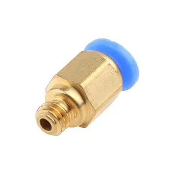 

PC4-M6 Fast Joint 3D Connectors 3D Printer Parts Pneumatic Connector Quick Copper Gas Pipe Connector Thread Accessories