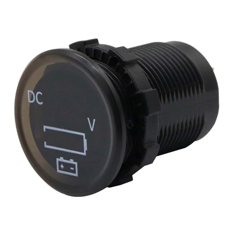 

Car Led Digital Display Voltmeter Waterproof Color Screen Voltage Gauges DC12-24V Automatic Detection Volt Meters Universal