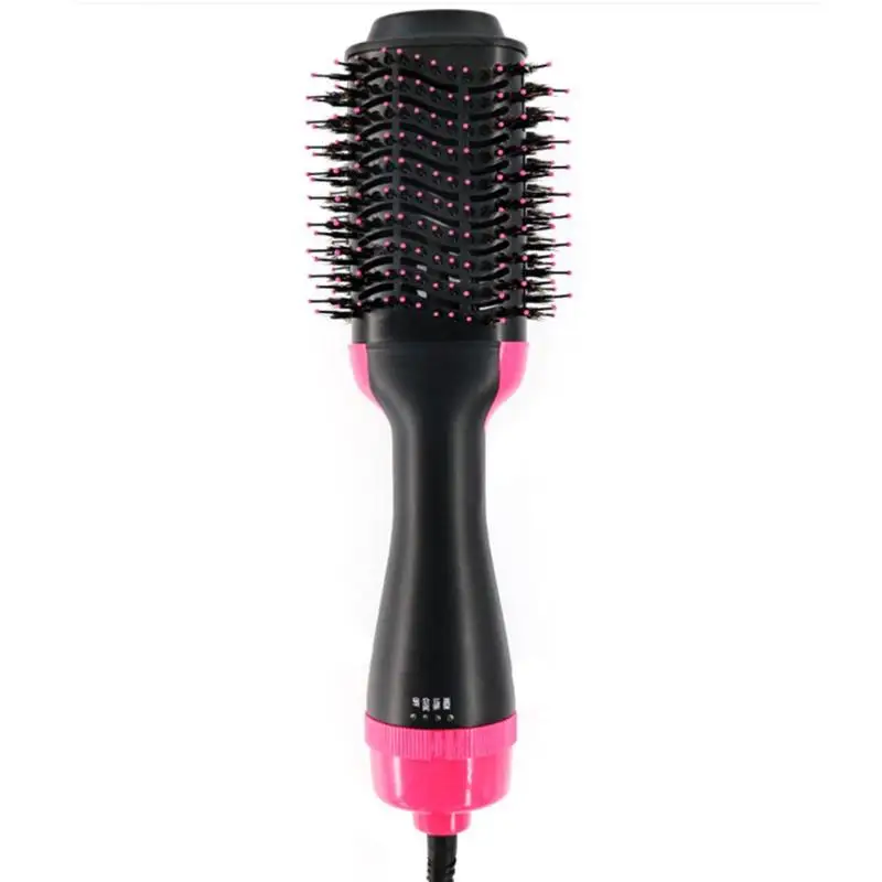 

2 in 1 Multifunctional Hair Dryer & Volumizer Roller Rotate Styler Comb Styling Straightening Curling Iron Rotating Hair Brush