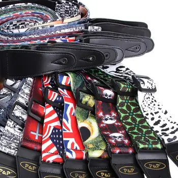 

P&P Guitar Strap Electric Guitar Strap Thermal Transfer Guitar Harness