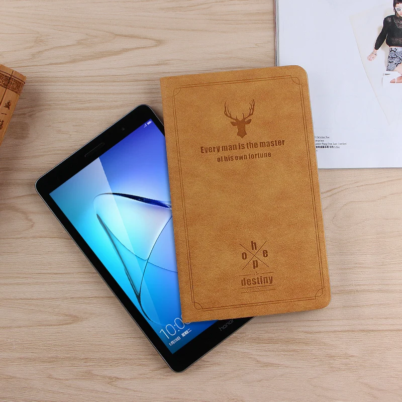Чехол для Huawei MediaPad T3 8 0 защитный чехол из искусственной кожи с подставкой Honor Play Pad