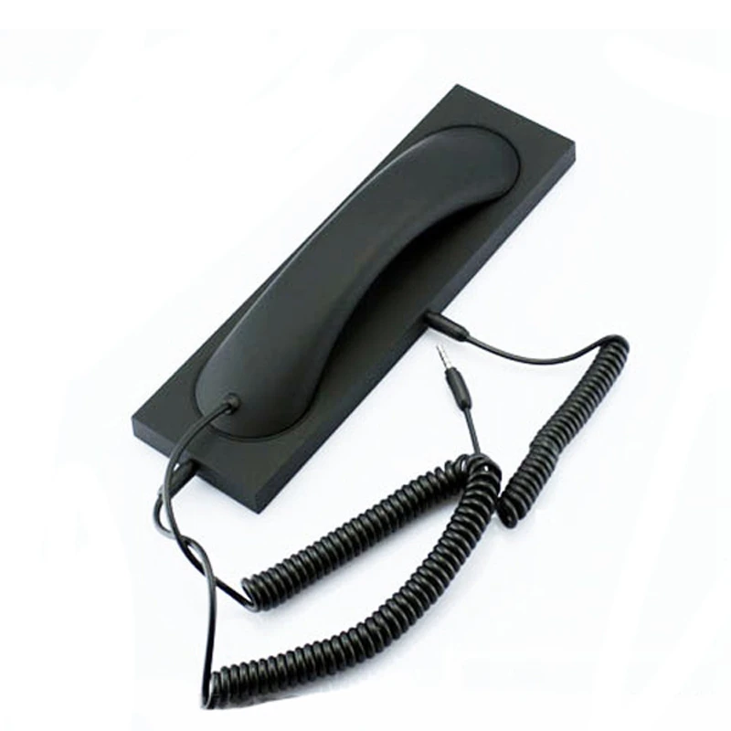 

Universal Fashion Smartphone Phone Receiver To Prevent Radiation Retro Headset Landline Phone Microphone