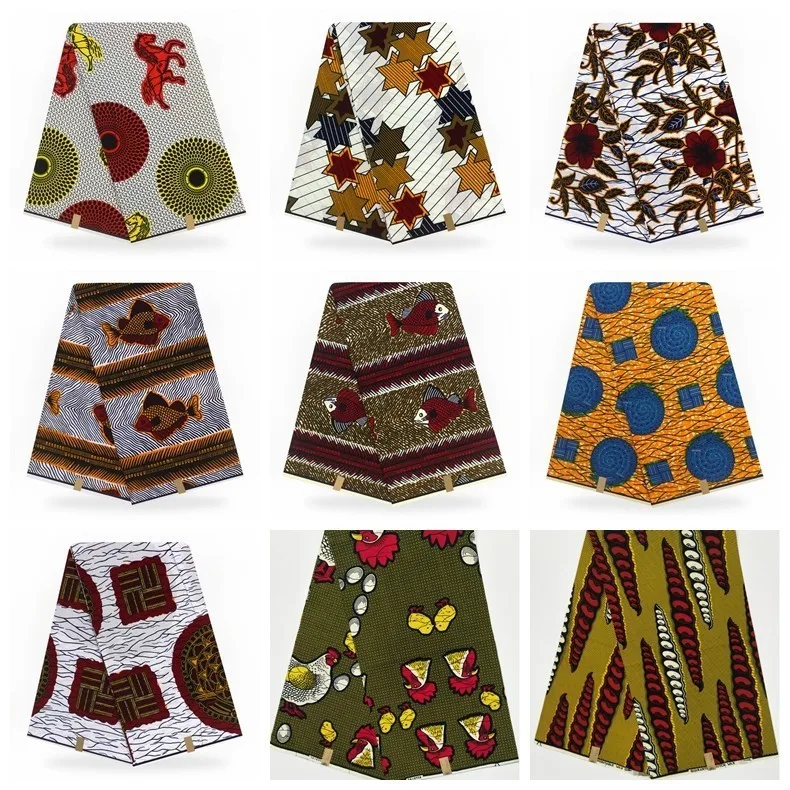 Анкара надежный нидерландский воск лучшее качество настоящий голландский настоящий воск африканская набивная ткань хлопок в нигерийском стиле