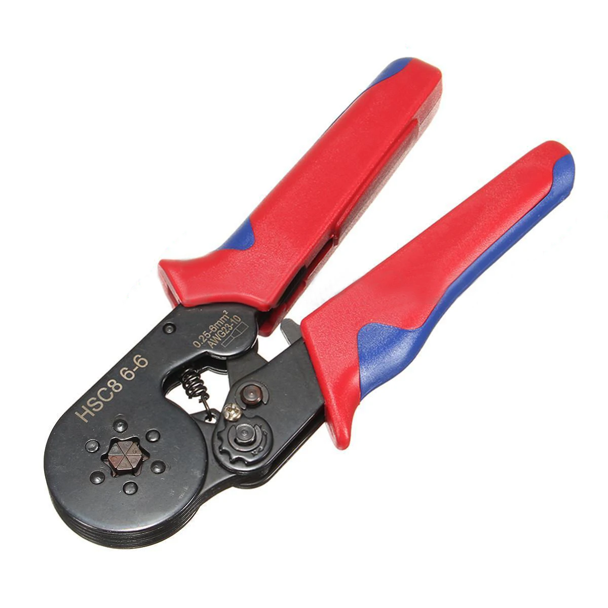 

1xSix Mandrel Ratchet Ferrule Crimper Plier Crimping Tool for Connector Terminal