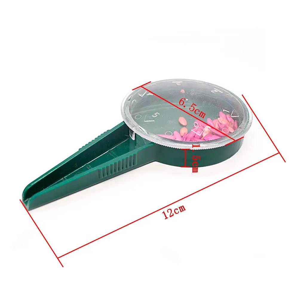 

Seeder Garden Tools 5 Size Adjustable Seed Sower Dispenser Seed Sowing Garden Seeder Planter Vegetable Farm Plant Supplies Tool