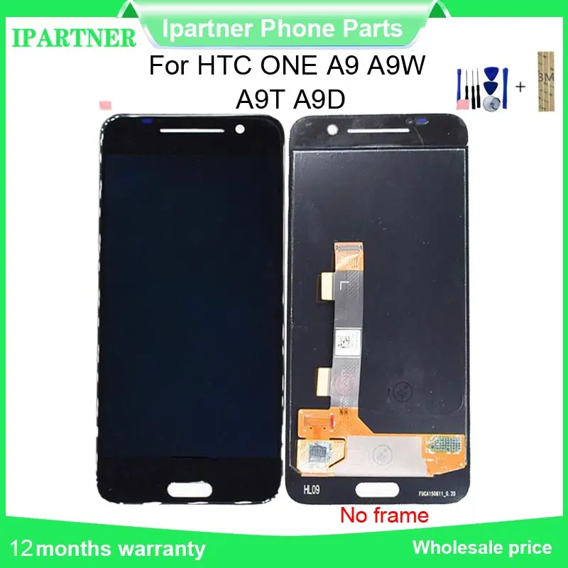 

100% test For HTC ONE A9 A9W A9T A9D LCD Display and Touch Screen Digitizer Assembly Replacement with Tools