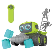 Умное Программирование RC робот инженерный бульдозер вилочный погрузчик в сборе Крытый игрушка для детей подарок на день рождения
