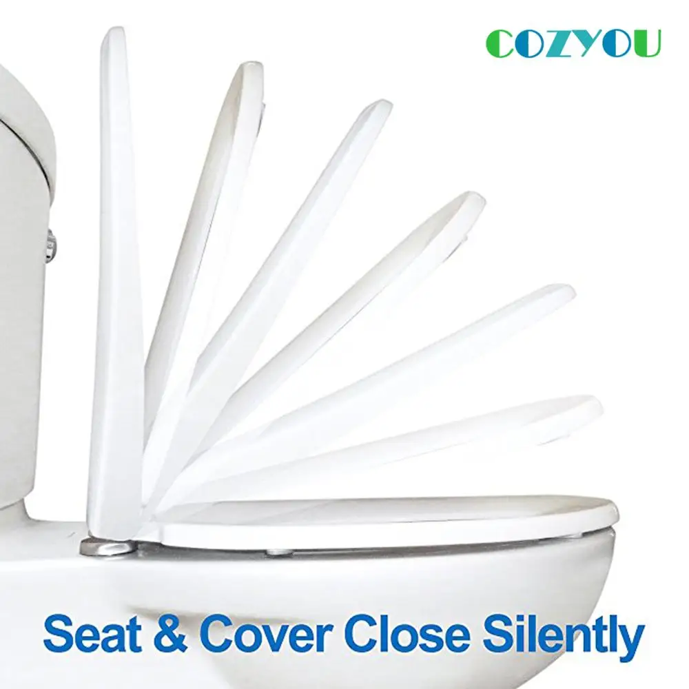 Сверхтонкая u образная крышка COZYOU для сиденья унитаза быстро удаляет d тип