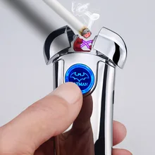 Электрическая Usb перезаряжаемая двухдуговая плазменная