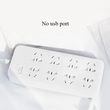 Xiaomi Mijia power Strip 6 розеток power on/off 2500 Вт 10A защита от перегрузки для офиса дома mihome