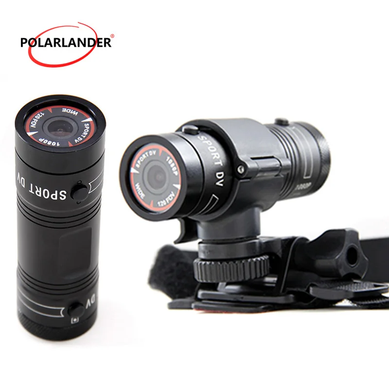 F9 Full HD 1080P 3MP Mini Camcorder Small Aluminum Sport Action Recorder Bike Helmet Camera DV DVR Extreme | Автомобили и