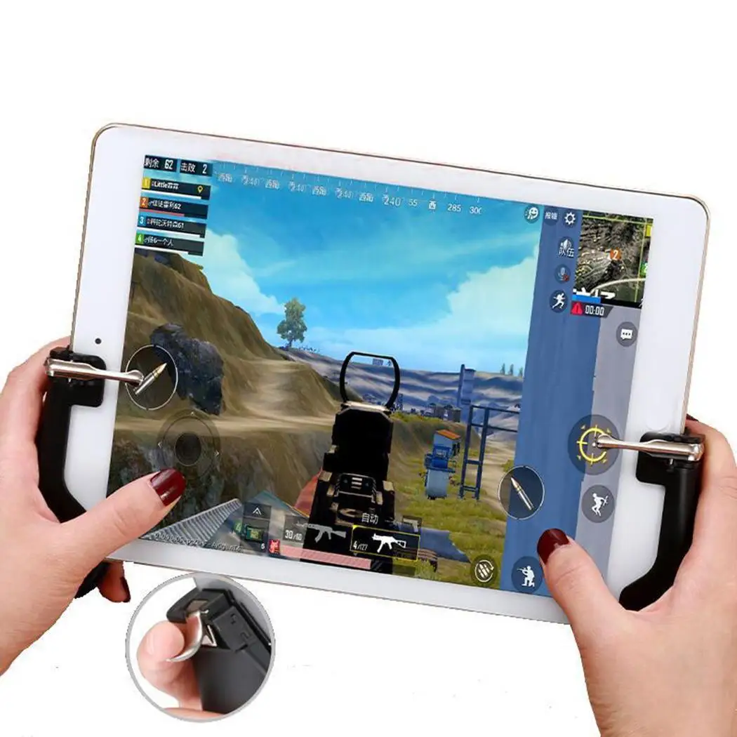 

PUBG Gamepad Trigger Tablet Game Controller Aim Button L1 R1 Shooter Joystick For Tablet Game Pad Accesorios
