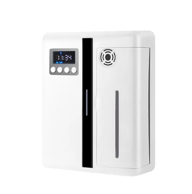 

2019 Digital Fragrant Machine LCD Aroma Diffuser for 300m2 Essential Oil Diffusion System Aroma Scent Home Air Lonizer