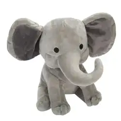 23 см милый слон плюшевые игрушки дети ребенок спящий животное мягкая забавная игрушка Подарки
