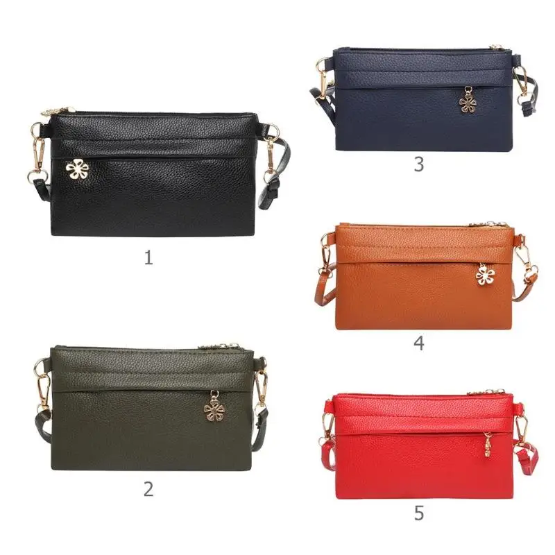 عارضة صغيرة Crossbody أكياس النساء زهور بلاستيكية الكتف حقيبة ساعي