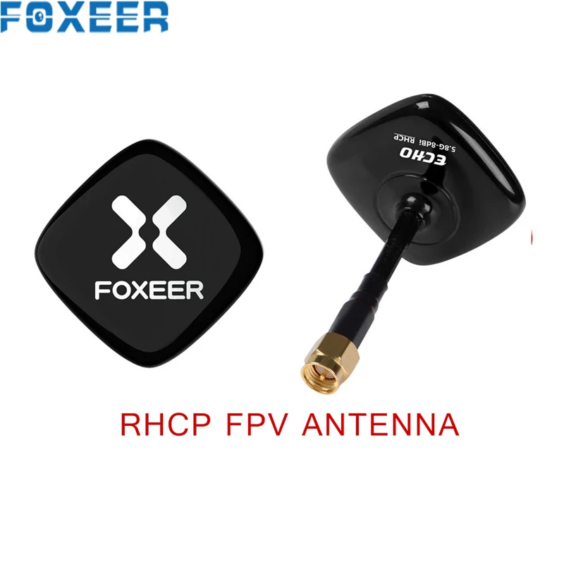 Оригинальный foxeer 5 8 ГГц 8DBi 160 мм 84 7 градусов патч RHCP SMA белый/красный FPV системы