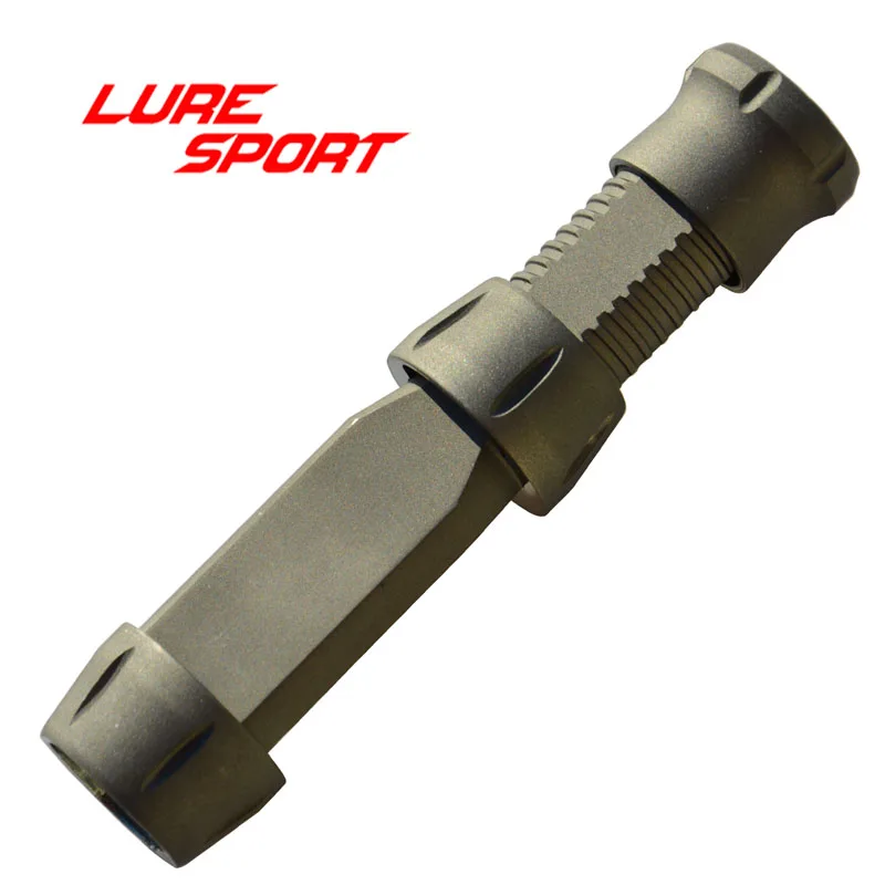 LURESPORT алюминиевая Тяжелая катушка для катушки удочка лодки матовый серый