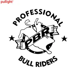 Личность Творческая PBR Professional Bull Riders Rodeo ковбой автомобиль грузовик окно виниловая наклейка Стикеры