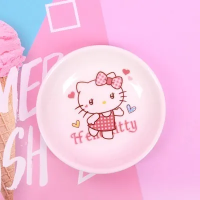 

Originality Flavor Dish Household Soy Sauce Mustard Saucer Cartoon Snack Small Plate Dinner Tableware Ceramic