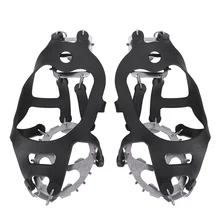 1 пара 18 зубов с нескользящей подошвой с принтом «Снежная королева скалолазание противоскользящие бахилы Spike бутсы кошки анти-скольжения галоши