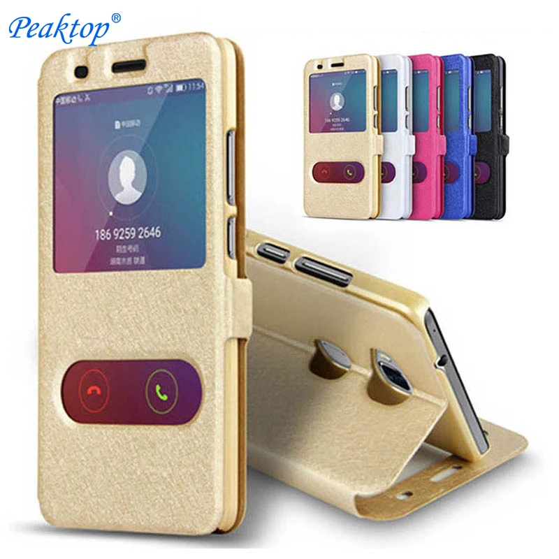 

Flip PU Leather Case For Sony Xperia XA1 XA2 Ultra XZ3 XZ4 Z3 Z5 Mini Plus Compact L1 L2 View Window Cover Phone Casing Celular
