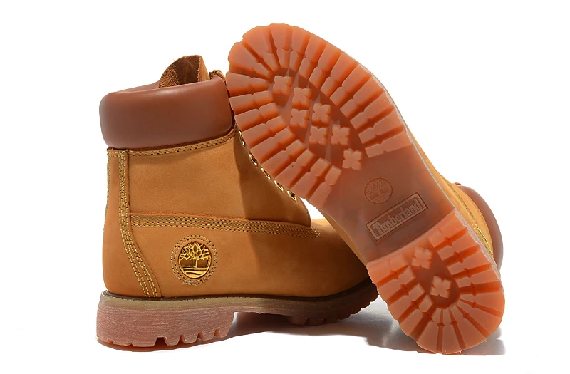 Оригинальные мужские Нескользящие ботильоны TIMBERLAND повседневные золотистые из