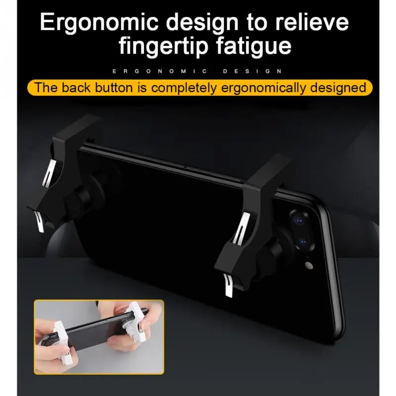 Goede Gaming Trigger Toetsenborden Joystick Voor Iphone Android Voor PUBG Game Fire Button Universele Mobiele Telefoon Extra Shooter Controller