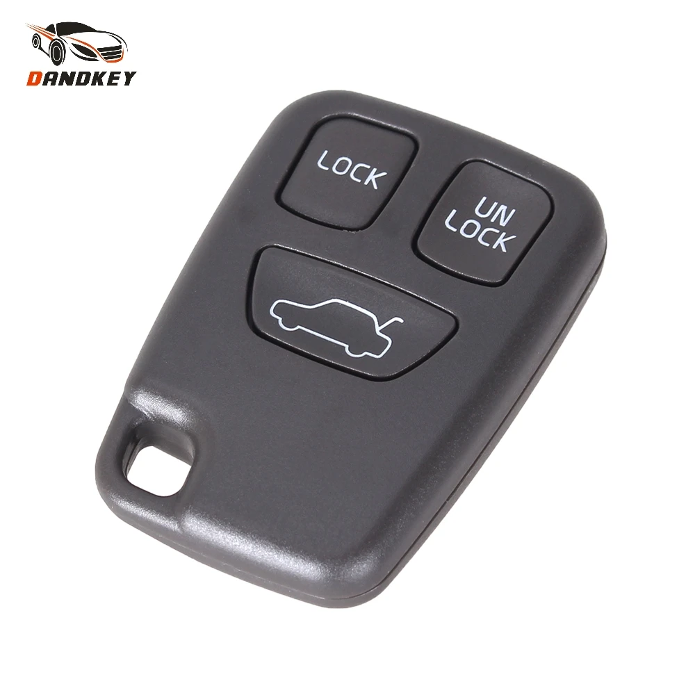 

Dandkey New Replacement 3/4 3+1 Buttons For Volvo S40 S60 S70 S80 S90 V40 V70 V90 XC70 XC90 Remote Car Key Shell Fob Case Cover
