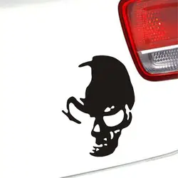 Окна автомобиля джемпер стены череп виниловая наклейка украшение для ноутбука дома фургона Стикеры