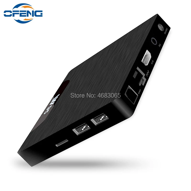ТВ приставка W95 2 Гб ОЗУ 16 ПЗУ Amlogic S905W Android 7 1 четырехъядерный 4G Wifi 100M HDMI2.0 3D H.265 4K