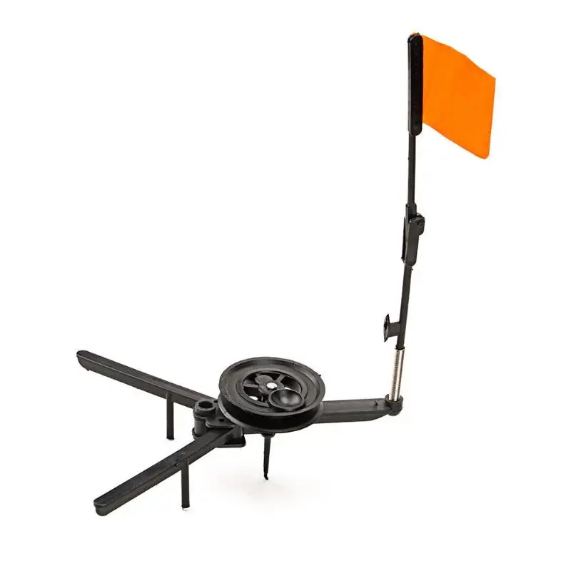 

Automaticly Winter Ice Fishing Rod Tip-up with Spool Foldable Marker Flag for Winter Fishing Accessories