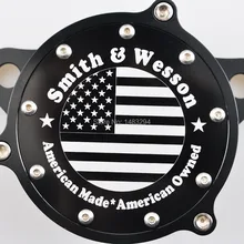 Алюминиевый воздушный фильтр очиститель системы производительность Воздухоочиститель комплект Smith Wesson стиль подходит для Harley Sportster 1200 883 91-19