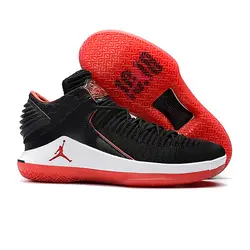 Горячая Jordan Air Ретро 32 XXXII баскетбольные туфли ретро 32 мужские баскетбольные туфли для зала кроссовки красный Jordan 32