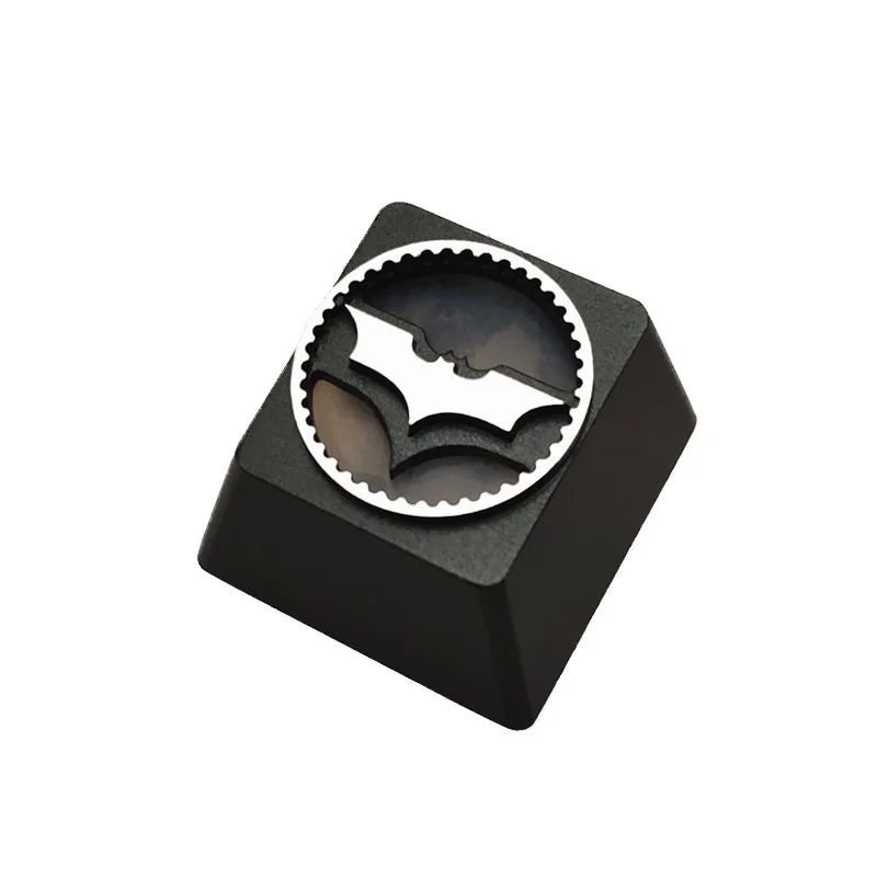 Liga de Alumínio Chave para dc Processo de Oxidação Tampa Batman Searchlight Teclado Mecânico Retroiluminado Keycap r4 Altura Cnc Anódica 1pc Mod. 1269230 - Imagem 5