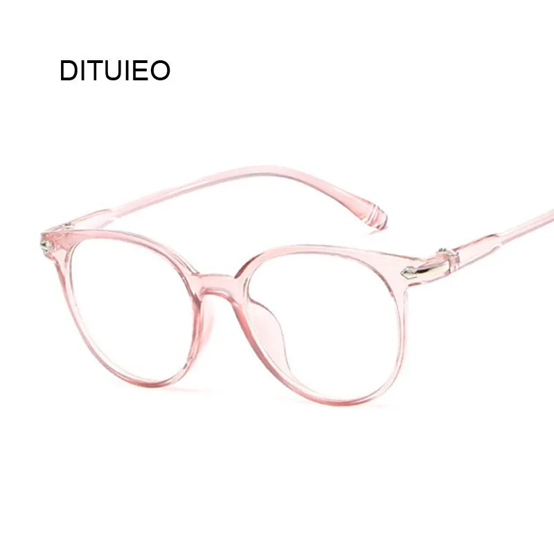 Винтажные розовые женские очки, кошачий глаз, прозрачные очки, оправа, роскошный бренд, дизайнерские очки, женские очки, оправа, оптические очки