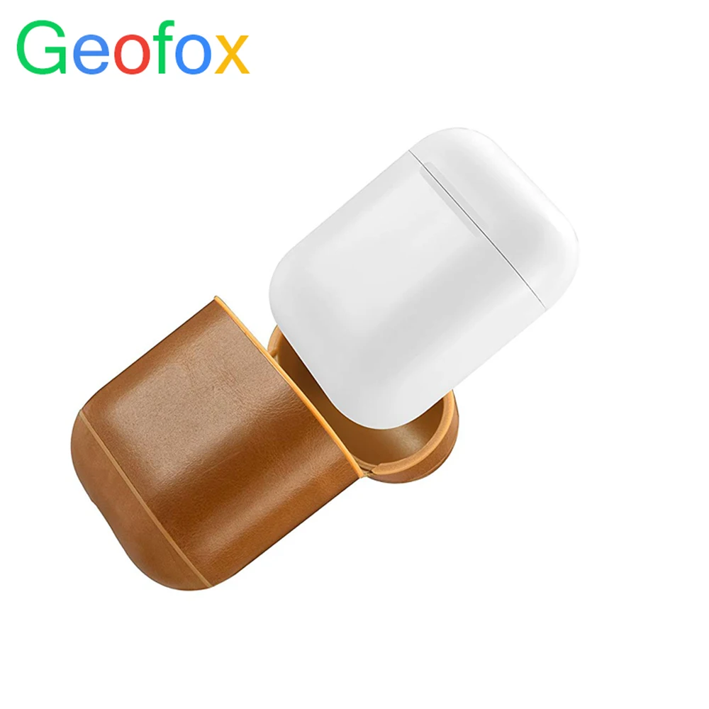 Для Air Pods 4 вида цветов защита для наушников Аксессуары кожаный защитный чехол Apple