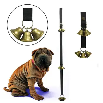 Bells Black Door Sound Pet Dog Door Bells Bell Toys Adjustable Rope Training Seven Loud Six