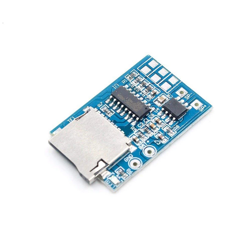 TF карта GPD2846A 1 шт. MP3 декодер плата 2 Вт модуль усилителя для Arduino питания GM Лидер