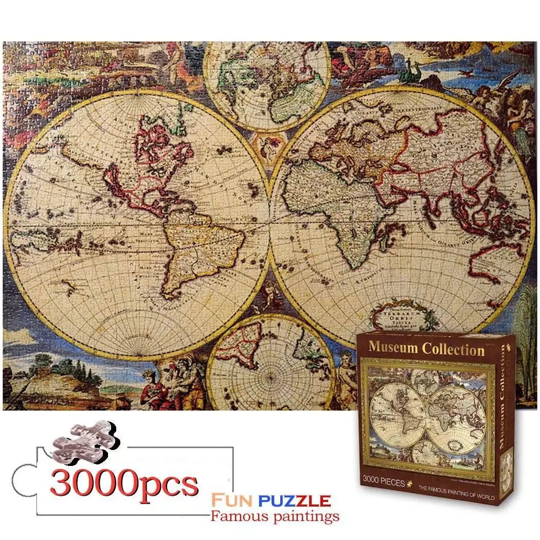 3000 шт. Пазлы живопись DIY креативность Imagine Art Toys Набор для детей и взрослых