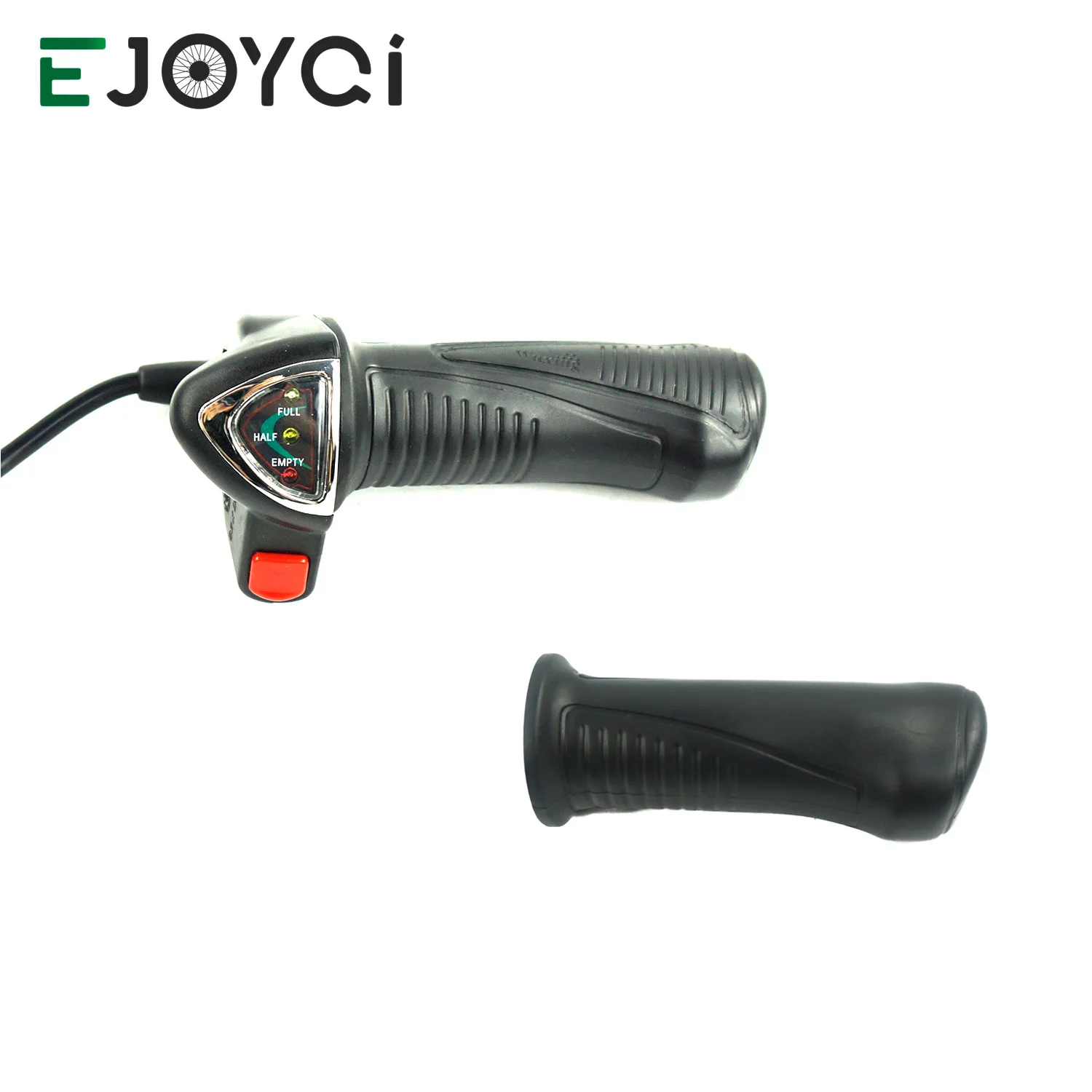 

EJOYQI 62DX ebike twist throttle with battery indicator and on-off switch Electric Mountain Bicycle Part Throttle Handle 5pin