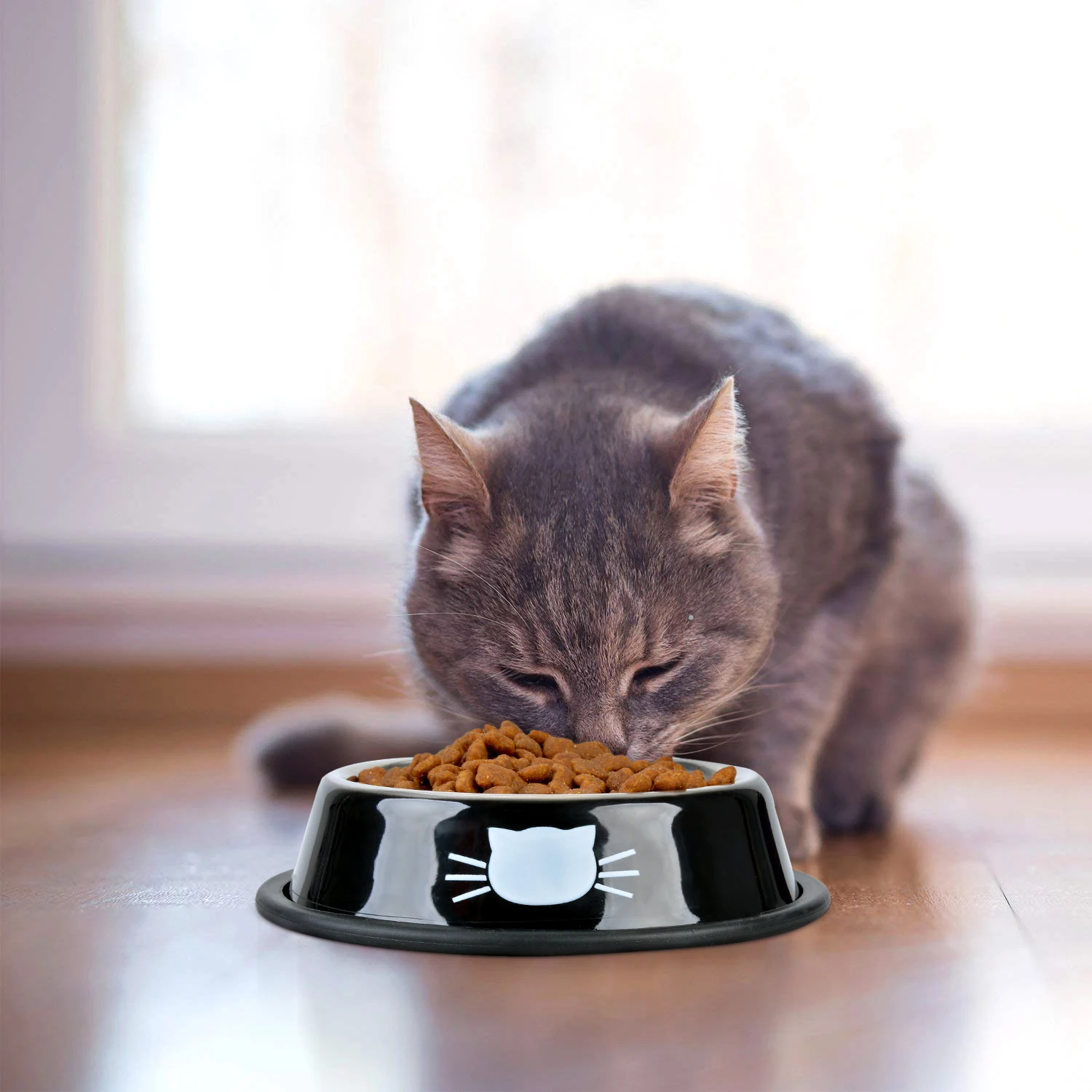 Новые 3 шт. миски для собак и кошек из нержавеющей стали дорожный кошачий Фидер для кормления миска для воды для домашних собак и котов щенков блюдо для еды на открытом воздухе