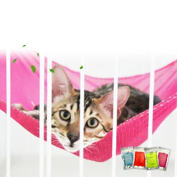 

Pet Hanging Hammock Swing Kitten Sleeping Bed Breathable Durable Comforable Cats Pad Easy Clean Honeycomb Puppy Playing Mat