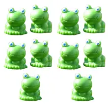 WINOMO 10 шт. голубые глаза лягушка Microlandschaft украшения Смола Дисплей украшения для дома