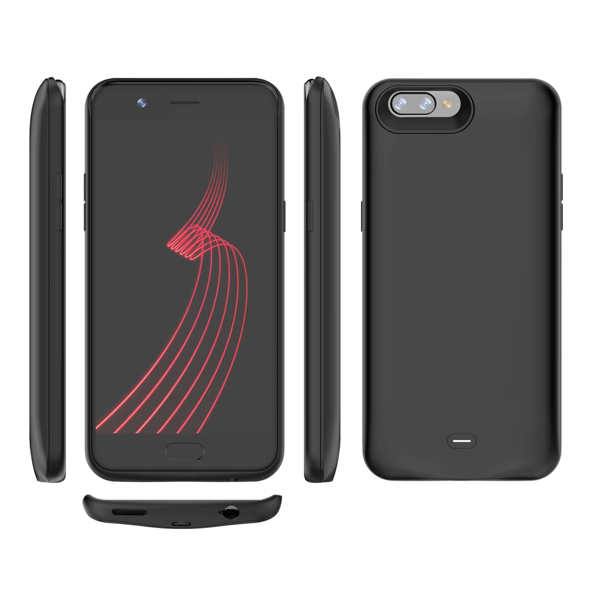 

8000mAh Power Bank Battery Charger Case For OPPO R11 Plus case Power Bank Rechargeable External Backup Charger Phone Case