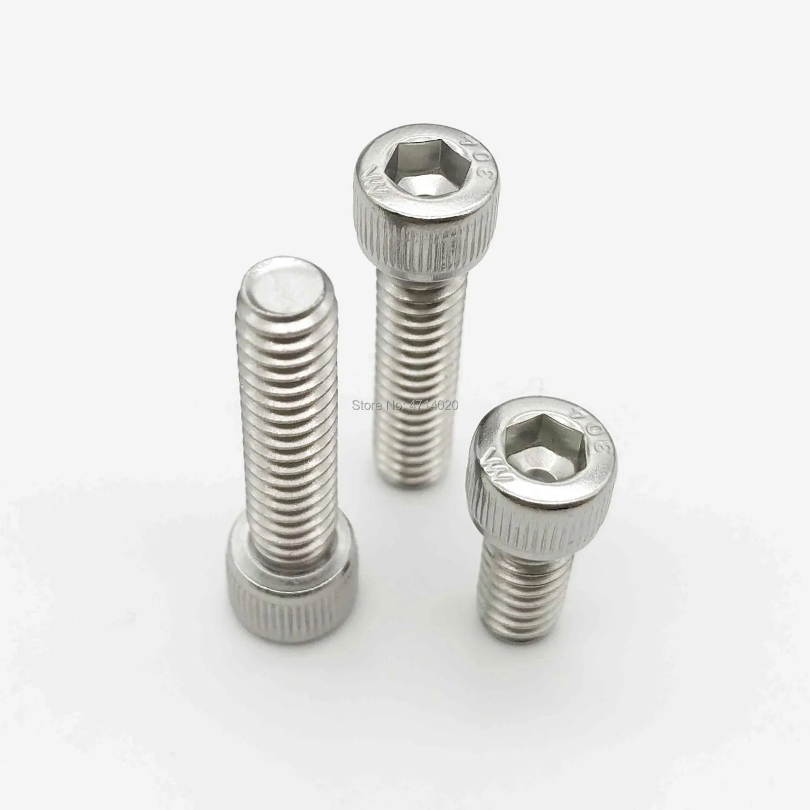 2-56 UNC x 1//2/" Long Hex Bolt Quantity 10